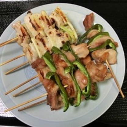 ペペロンさんのブログで見て♪良く焦がすので、レンジの焼き物の機能で焼き仕上げにグリルパンで塩麹の方だけ焦げ目を付けました。とても美味しく好評でした♪ご馳走さま♪